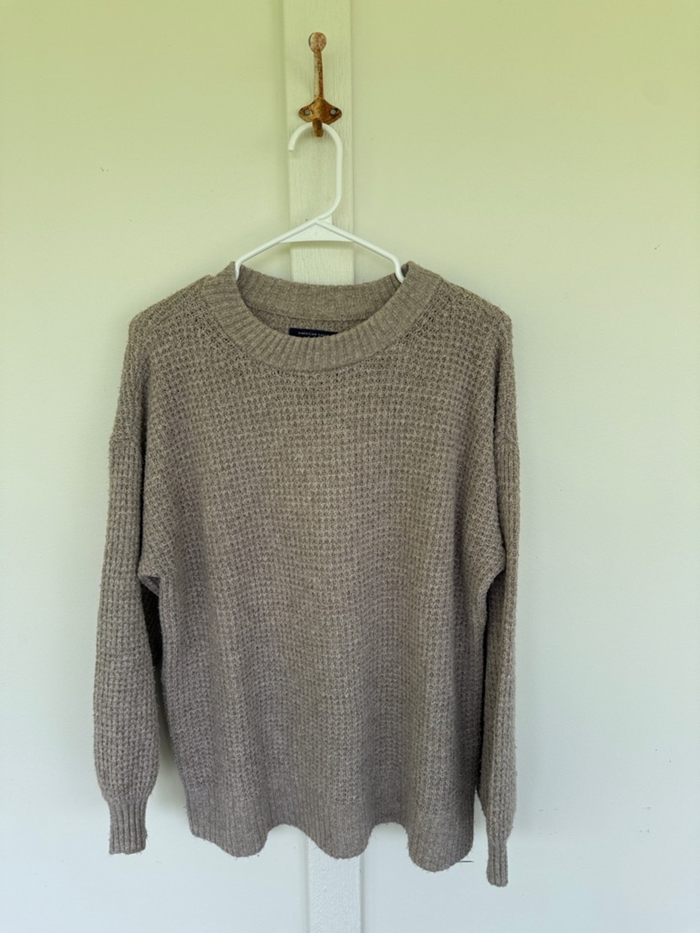 American Eagle tan sweater